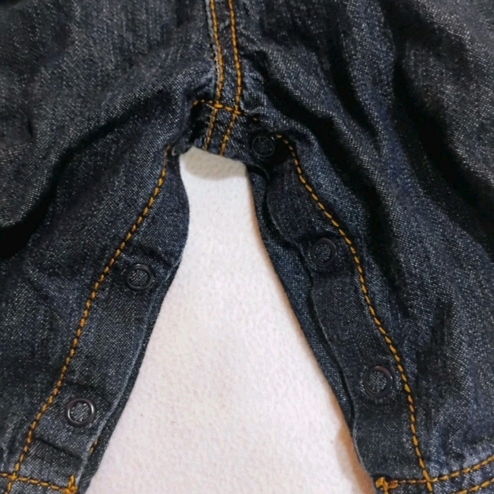 Charming Denim Kids Overalls - Picture 6 of 9